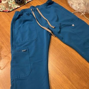 Figs alps blue Mens S/S pants